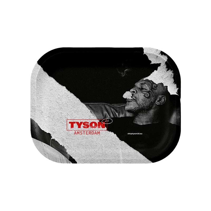 Vassoio per rollare in metallo Tyson 2.0, medio, 27,5 x 17,5 cm