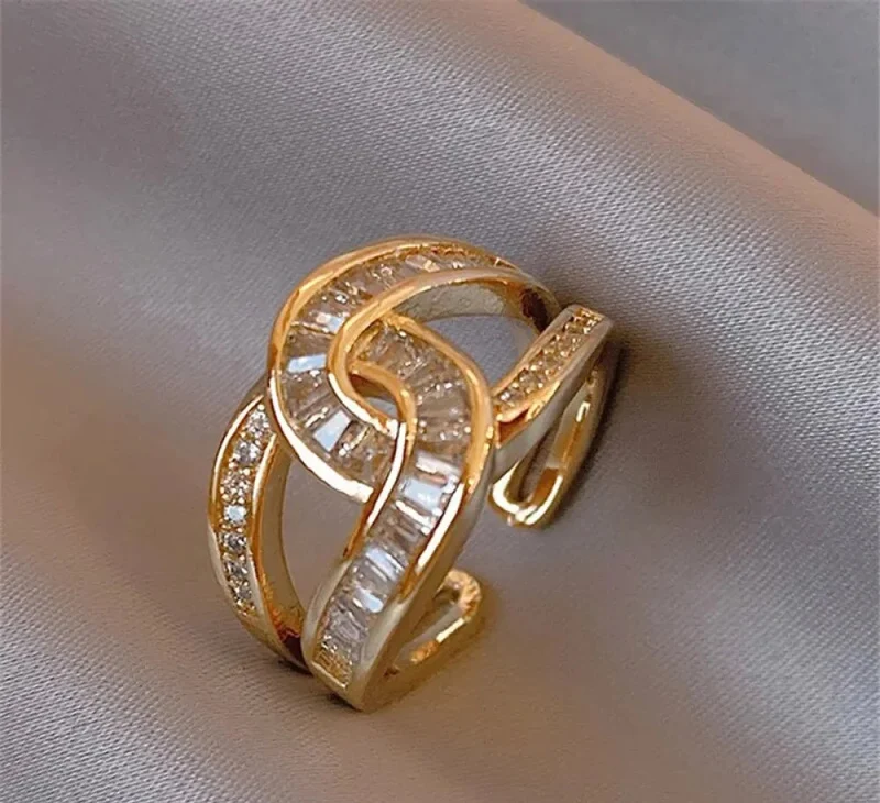 Vernieteter Eleganter Ring