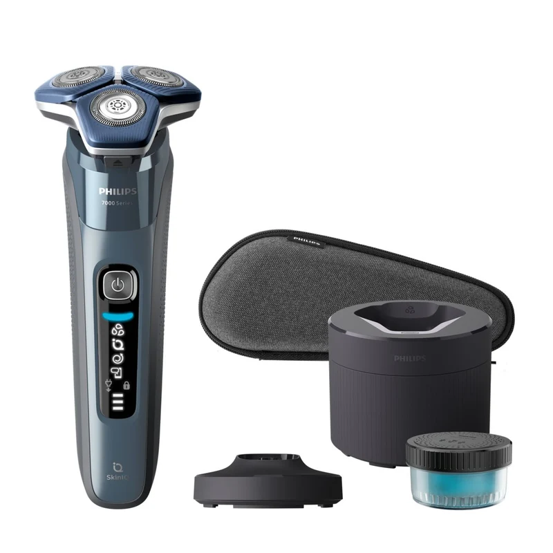 PHILIPS SHAVER SERIES 7000 S7882/55 — RASOIO ELETTRICO WET & DRY CON STAZIONE DI PULIZIA