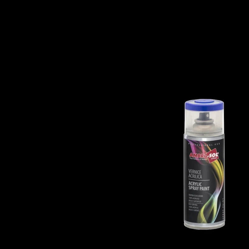 SPRAY ACRILICO 400ML NERO LUCIDO RAL 9005