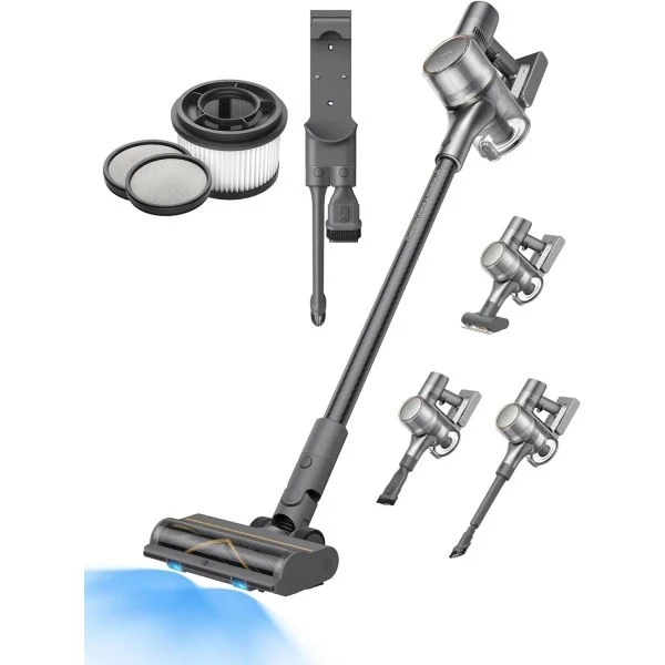 Dreame vmr20611 scopa elettrica aspirapolvere a bastone 2 in 1 batteria secco hepa senza sacchetto 0,6 l 570 w grigio 29 ah