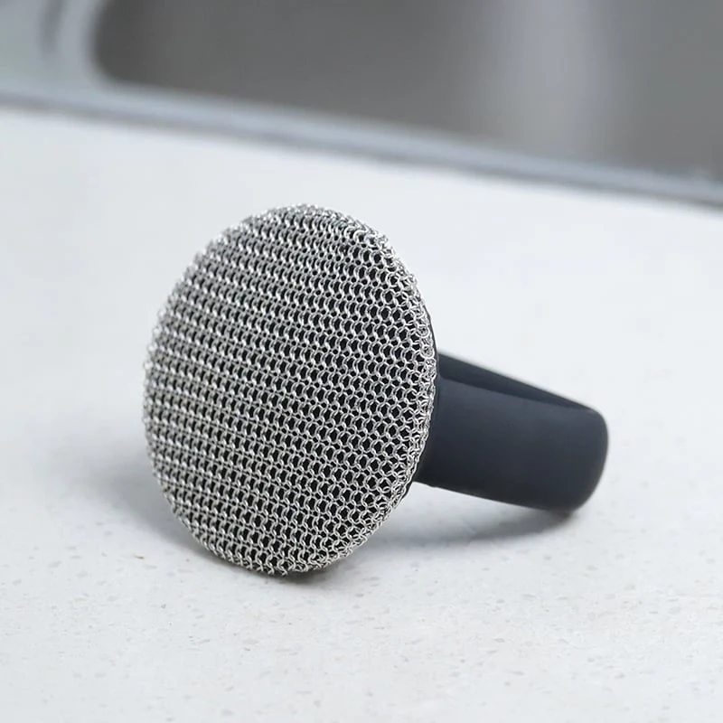 StahlPeeling™ Ergonomischer Schrubber aus Edelstahl