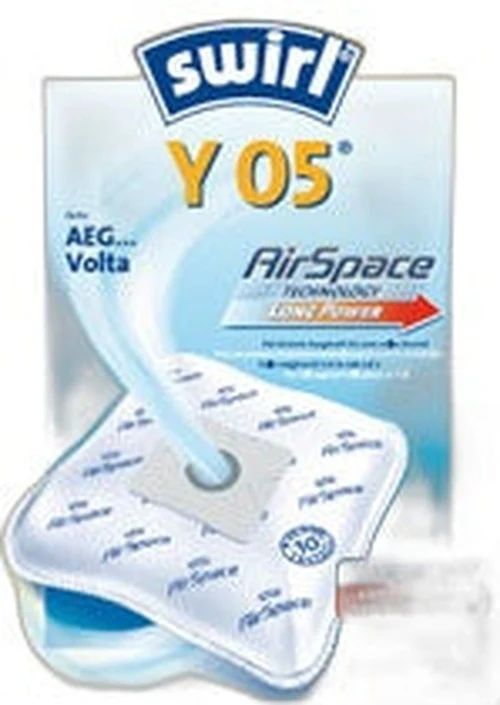 SWIRL Y05 4 SACCHETTI MICROPOR + 1 FILTRO PER ASPIRAPOLVERE DE LONGHI VARI MODELLI