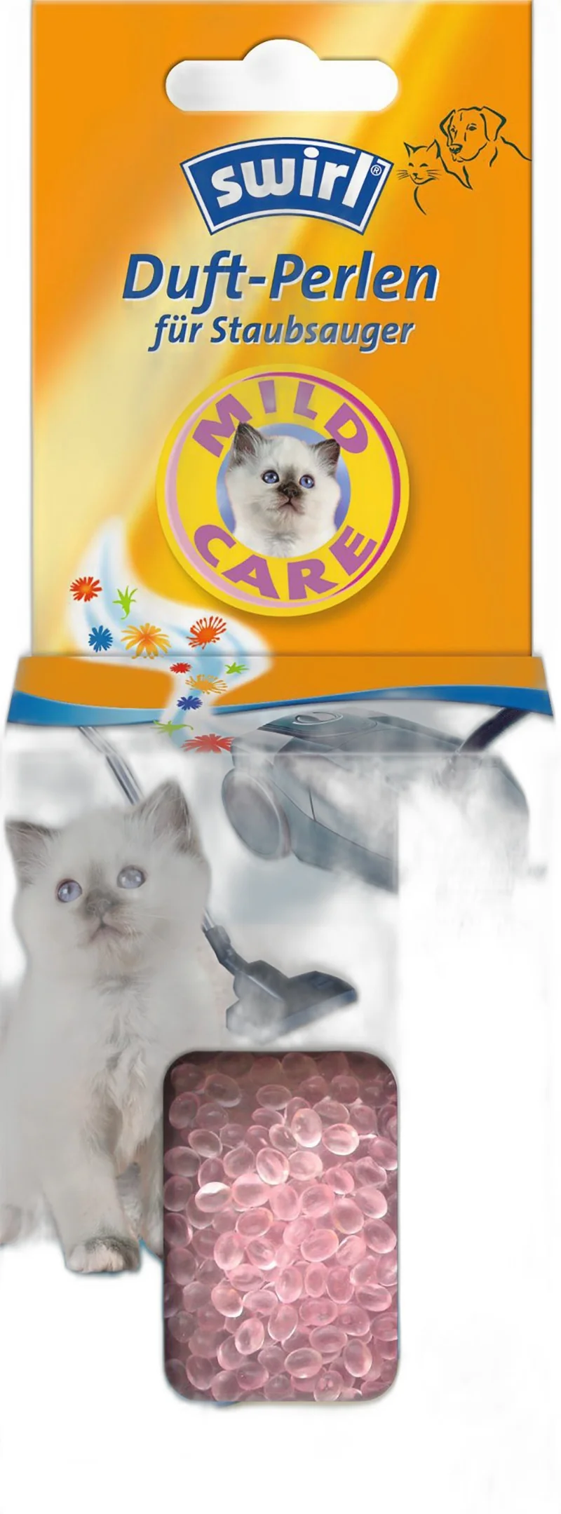 SWIRL GRANULI PROFUMATI ASSORBIODORI PER ASPIRAPOLVERE MILD CARE