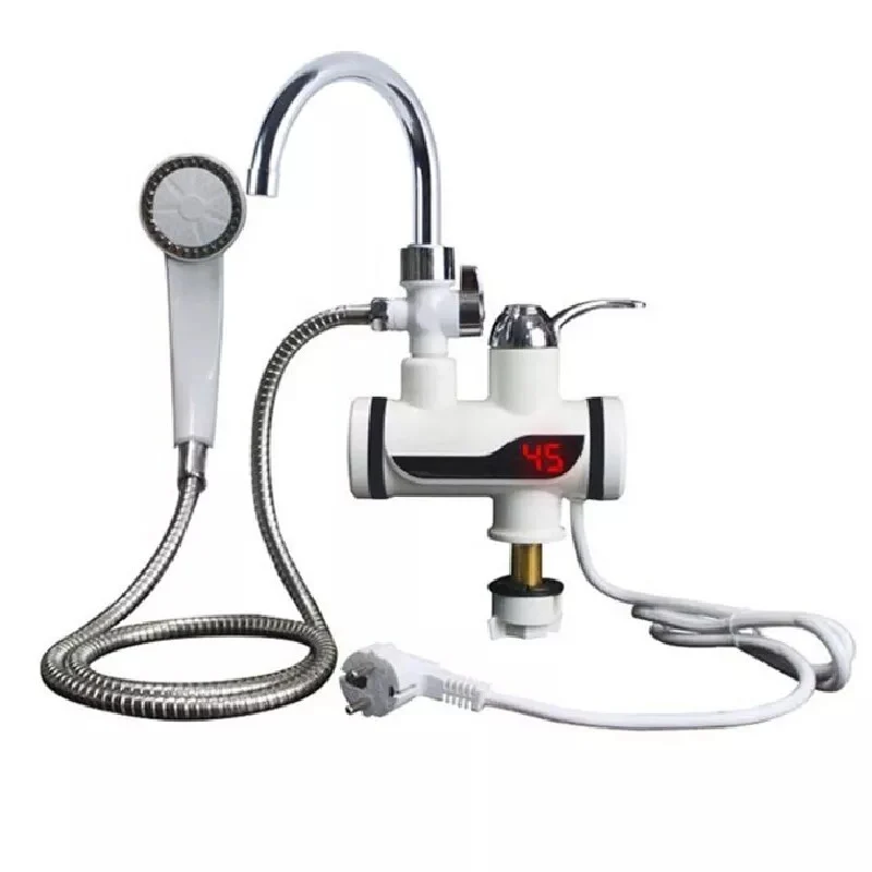 Rubinetto Elettrico Scaldacqua Istantaneo Acqua Calda Immediata Cucina Bagno