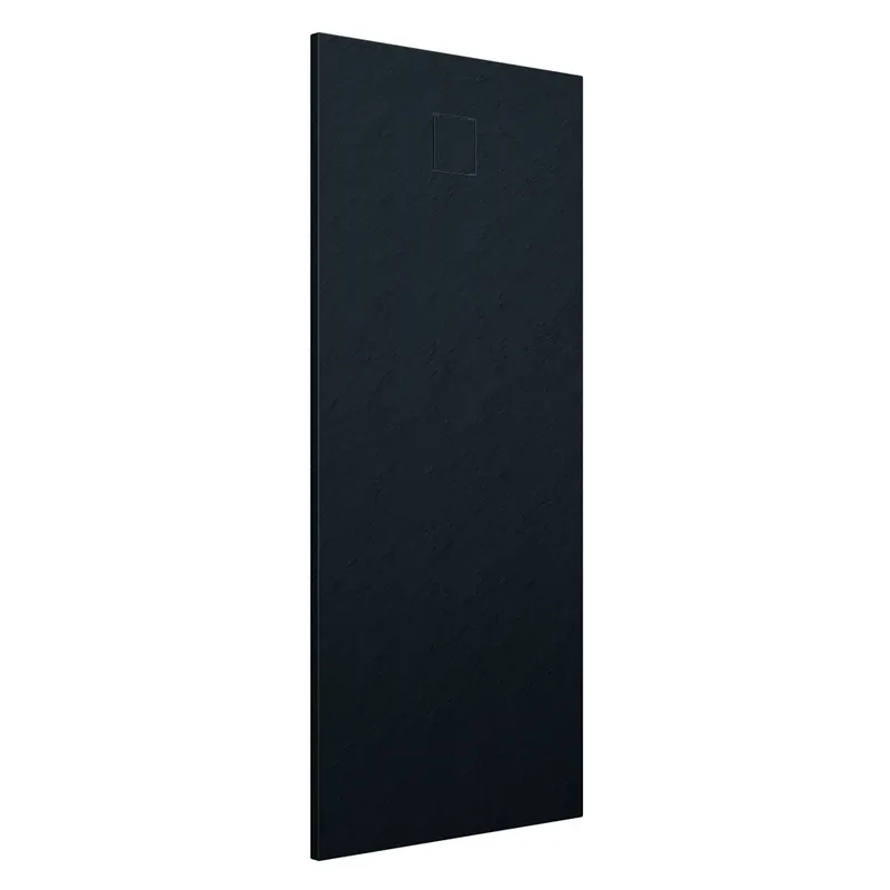 Piatto doccia 90x180 cm colore nero effetto pietra | Samos