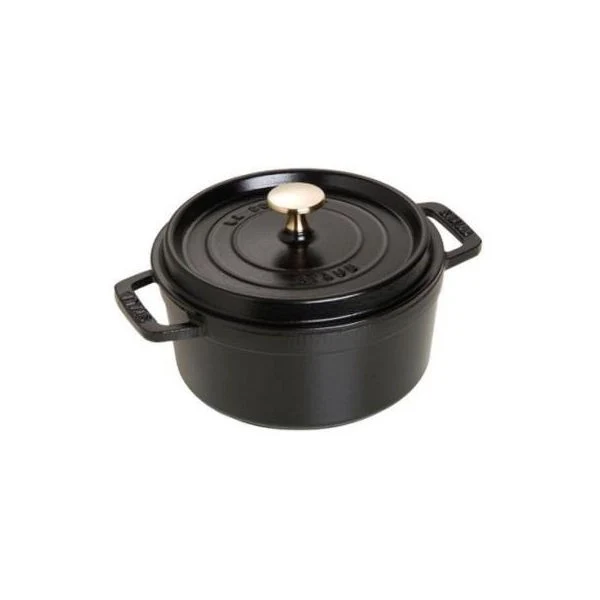 Staub roaster 18cm round black schwarz 40509-485-0 405094850 (40509-485-0) - 169329