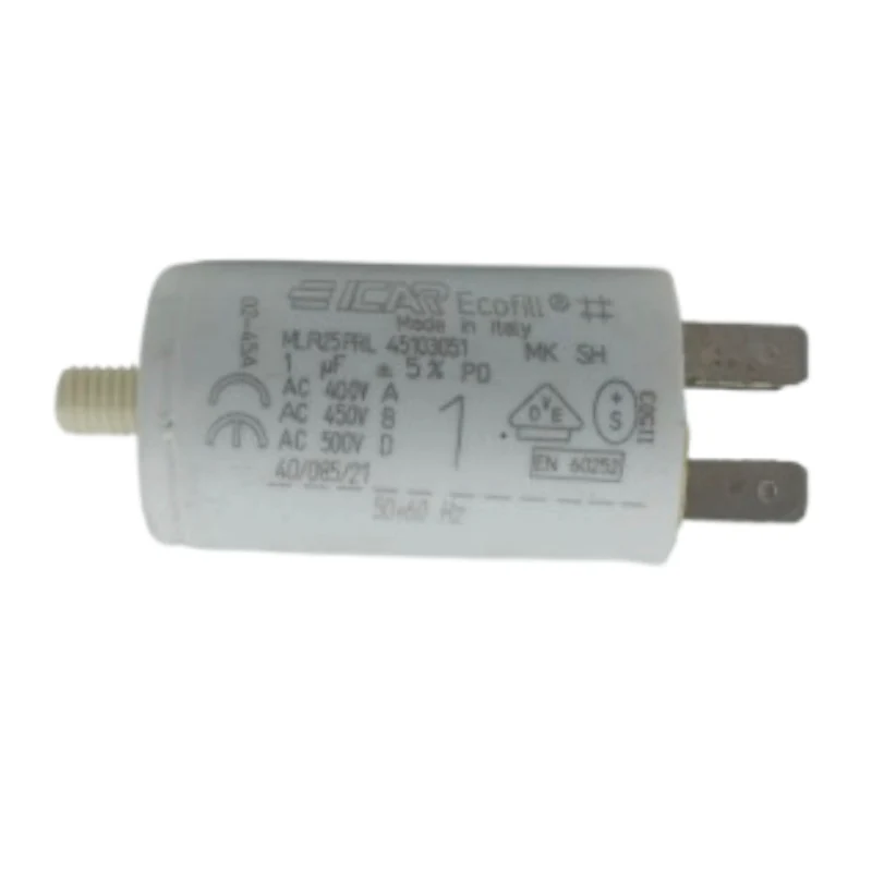 RICAMBIO CONDENSATORE 1uF PER CONDIZIONATORE PORTATILE DE LONGHI ARIAGEL SUPERCALOR
