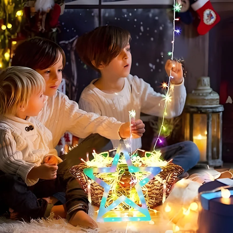 50% RABATT | SparkleLights™ Multicolor LED-Weihnachtsbäume | 12 Leuchtmodi | Wetterfest IP44 | Fernbedienung & Timer