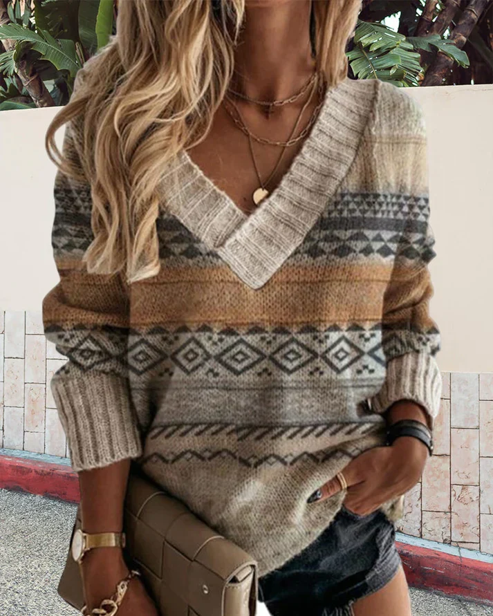 Miriam | Pullover mit V Ausschnitt