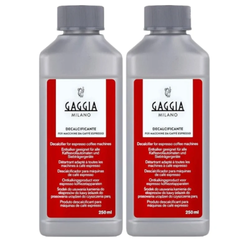 DECALCIFICANTE ORIGINALE PER MACCHINE DA CAFFE' GAGGIA 2 CONFEZIONI DA 250 ML.