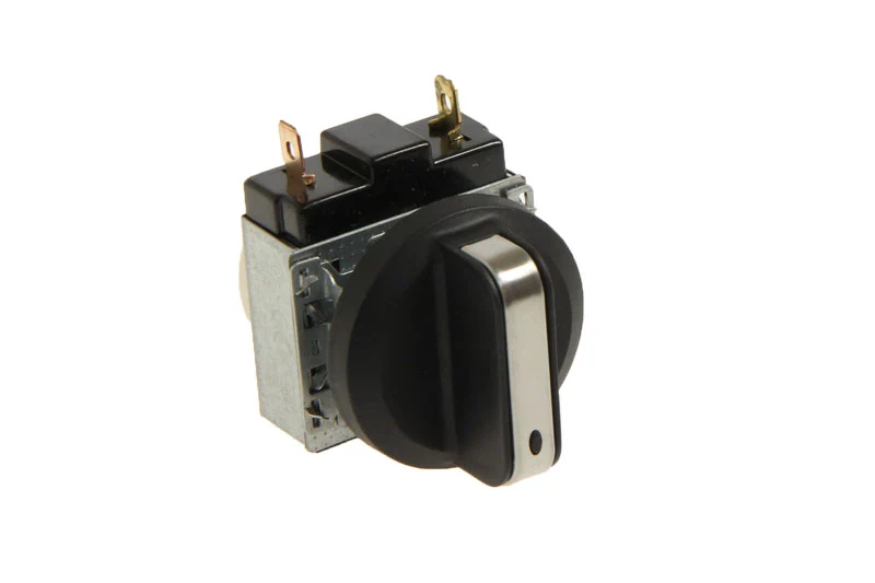 KIT TIMER CON MANOPOLA NERA 15A 250V PER FORNO FORNETTO ELETTRICO ARIETE 3929