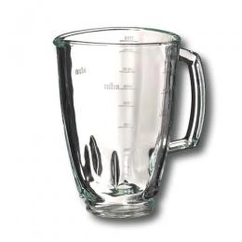 RICAMBIO CARAFFA IN VETRO PER FRULLATORE BRAUN MULTIQUICK 5 4184 4186 MX2050