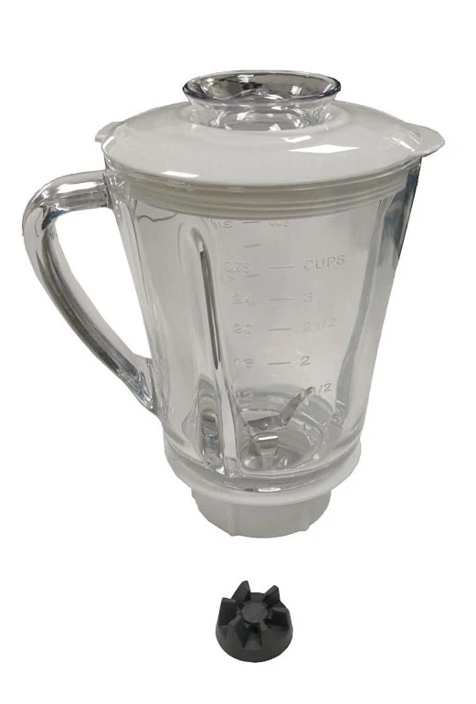 RICAMBIO CARAFFA IN VETRO PER FRULLATORE ARIETE BLENDY METAL 0561