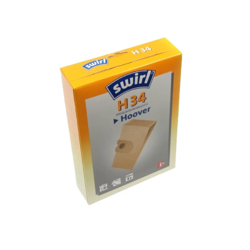 SWIRL H34 - SACCHETTI COMPATIBILI PER BIDONE ASPIRAPOLVERE HOOVER GALAXY
