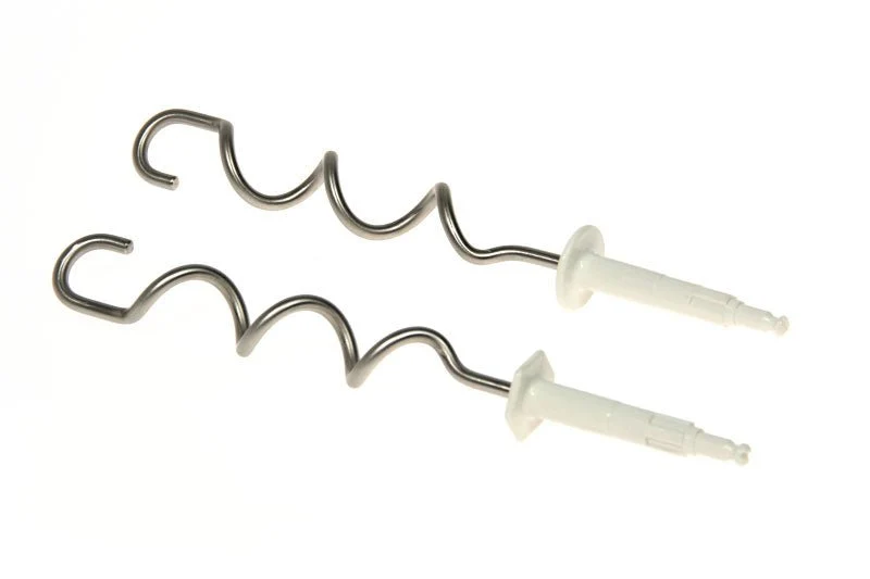 RICAMBIO ORIGINALE COPPIA FRUSTE UNCINO IMPASTO PER SBATTITORE BRAUN MULTIQUICK MULTIMIX