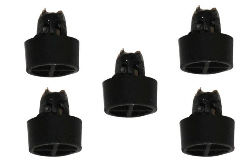 RICAMBIO ORIGINALE SET 5 PIEDINI PER FORNO MICROONDE DE LONGHI MW20 MW25 MW30