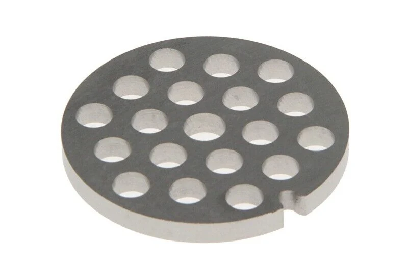 RICAMBIO TRAFILA DISCO FORATO 8 MM. TRITACARNE PER IMPASTATRICE PLANETARIA KENWOOD