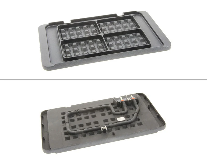PIASTRA WAFFLE INFERIORE PER BISTECCHIERA DE'LONGHI CGH1112D CGH1112DP CGH1130DP