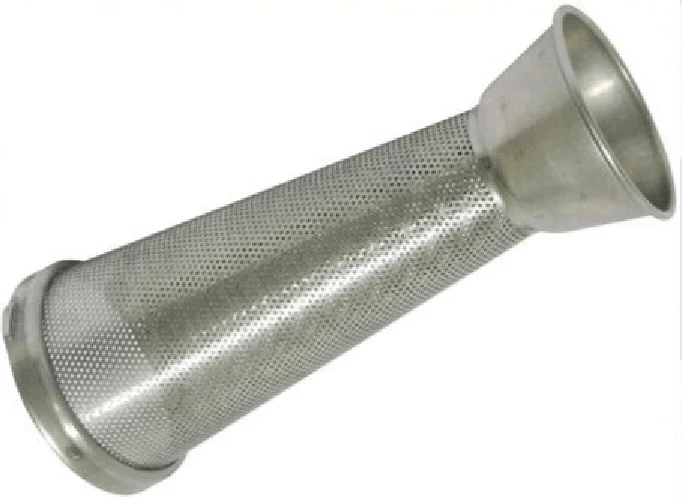 CONO IMBUTO FILTRO INOX FORI 1,5 mm. PER SPREMIPOMODORO PASSAPOMODORO REBER N.5