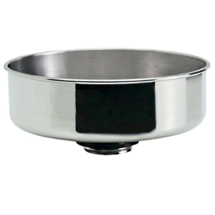 RICAMBIO ORIGINALE IMBUTO IN ACCIAIO INOX SPREMIPOMODORO PASSAPOMODORO REBER N.5