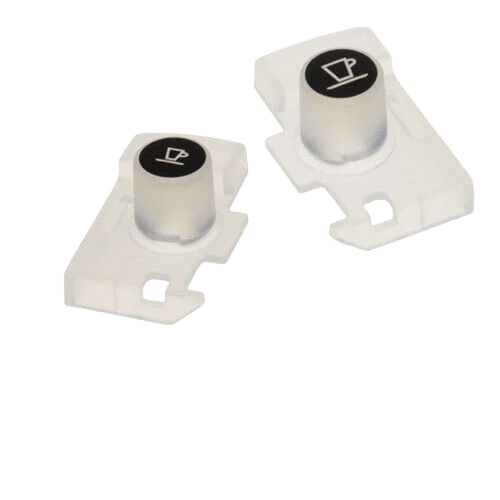 KIT COPPIA TASTI PULSANTI CAFFE' PER MACCHINA CAFFE' DE LONGHI NESPRESSO CITIZ