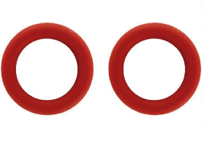 2 PZ. GUARNIZIONE OR TAPPO IN SILICONE PER TAPPO 1/4 MASCHIO DIMENSIONI 15X4 mm