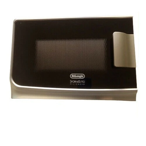 RICAMBIO ORIGINALE PORTA COMPLETA PER FORNO MICROONDE DE LONGHI MW20GP