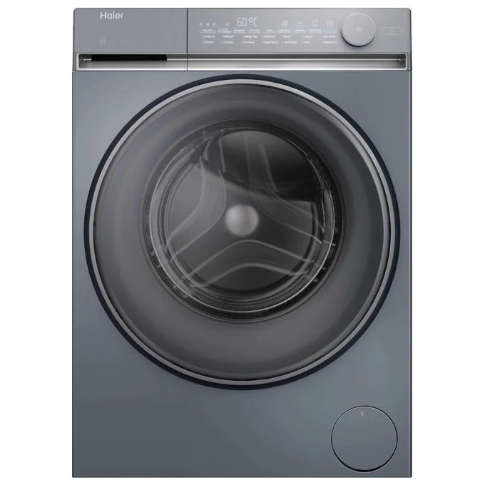 Haier HW100-B14367GUIT Lavatrice Carica Frontale 10 Kg 1400 Giri Classe A Antracite (85x60x60 cm) colore Antracite