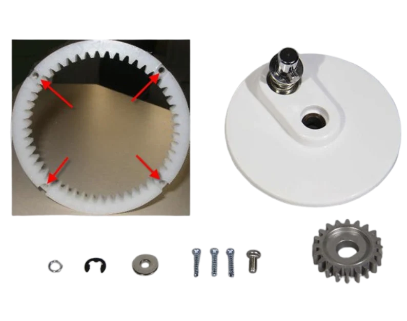 RICAMBIO KIT PLANETARIO INGRANAGGI PER IMPASTATRICE ARIETE GOURMET 1587 1597
