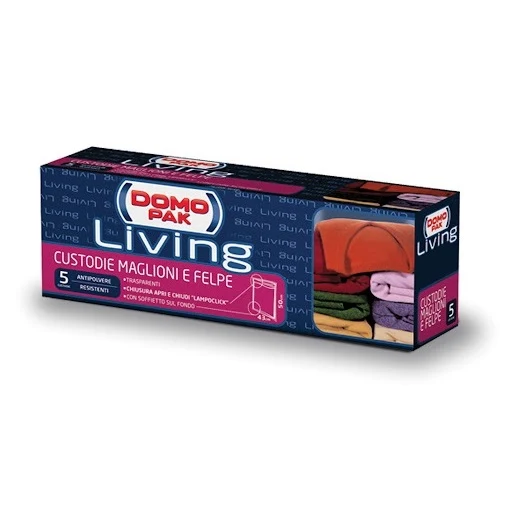 Custodie Maglioni Pz.5 Domopack Living