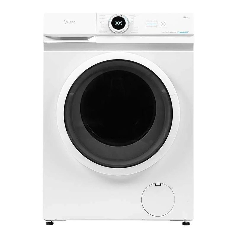 Lavatrice A Carico Frontale Midea Serie Lunar MF100W80BA/W 8 Kg Classe A 1400 Giri (A85xL59,5xP47,5) Steam Care Bianco