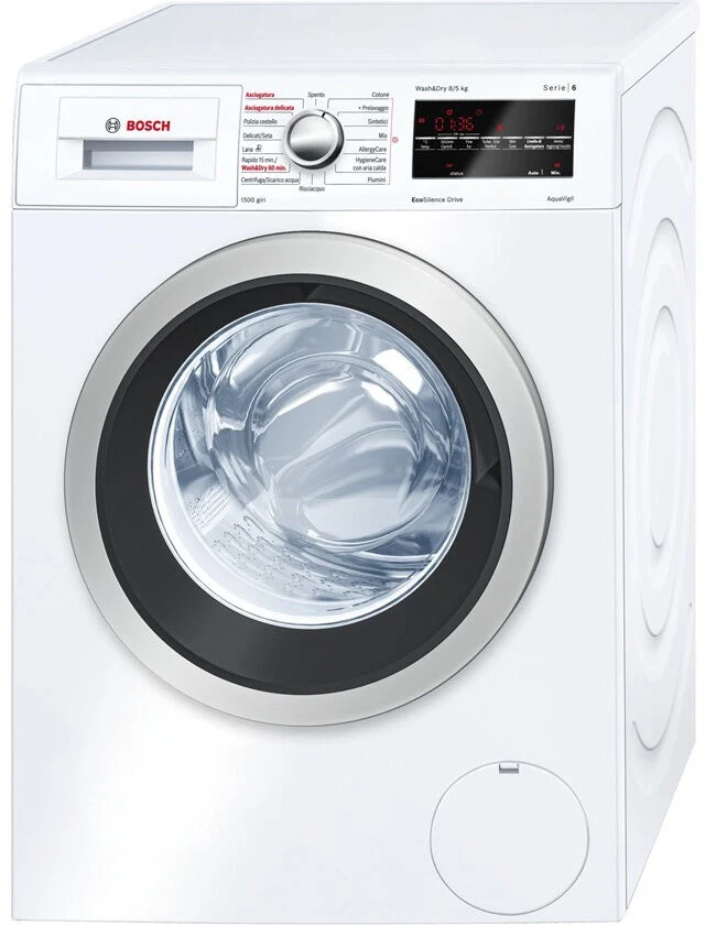 Bosch WVG30421IT lavasciuga Libera installazione Caricamento frontale Bianco