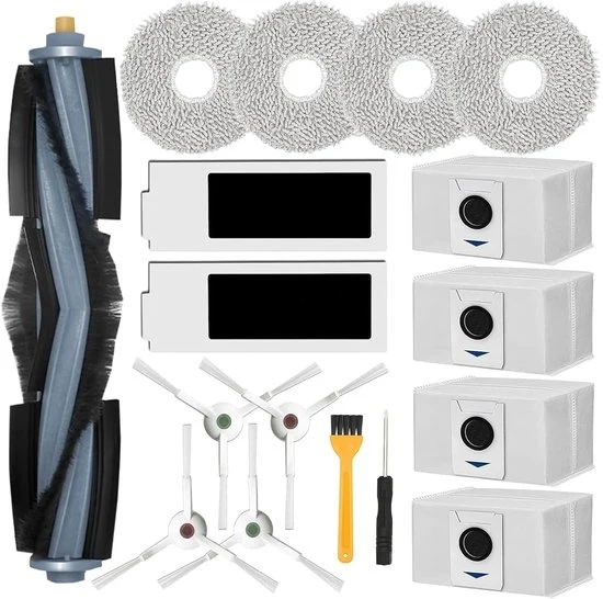 Set di accessori di pulizia - multifunzionale - set da 4 pezzi
