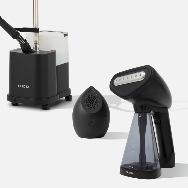 Commercial Garment Care Trio – f1600 Steamer, f10 Handheld & f40 Fabric Shaver