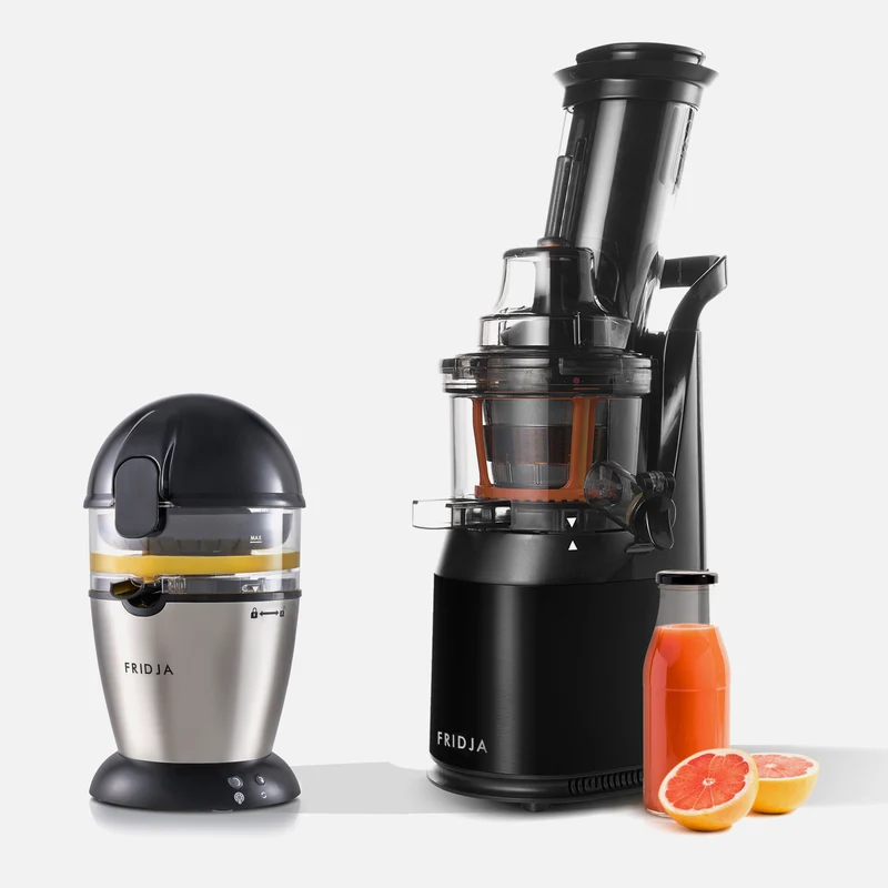 Citrus & Juice Duo – f900 Automatic Citrus Juicer & f1900 Cold Press Juicer