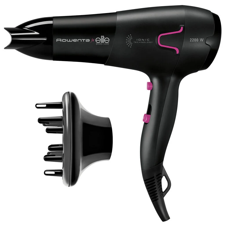 Rowenta Elite CV5623 asciuga capelli 2200 W Nero