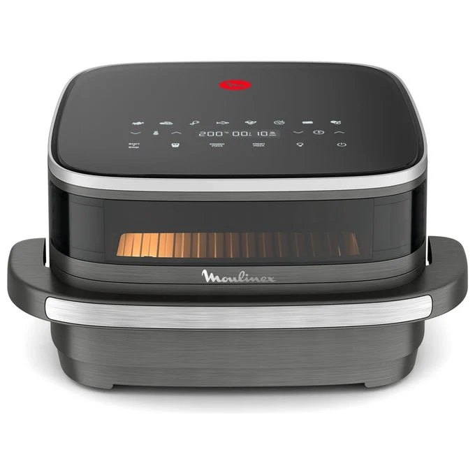 Moulinex AL402HF0 Easy Fry XL Surface Friggitrice ad aria 4 L 2200 W 10 programmi Display LCD Touch colore Grigio