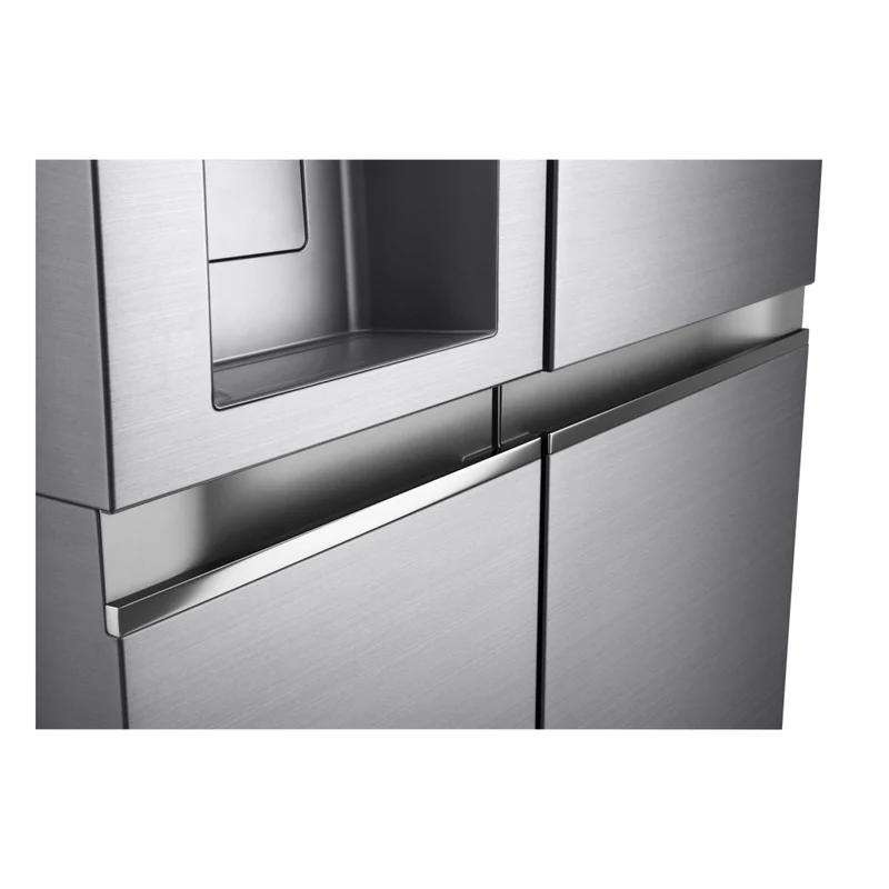 LG GSLV90PZAD Frigorifero Side by Side 635 L 179 cm Classe D 35 dB Total No Frost Wi-Fi Dispenser UVnano colore Inox